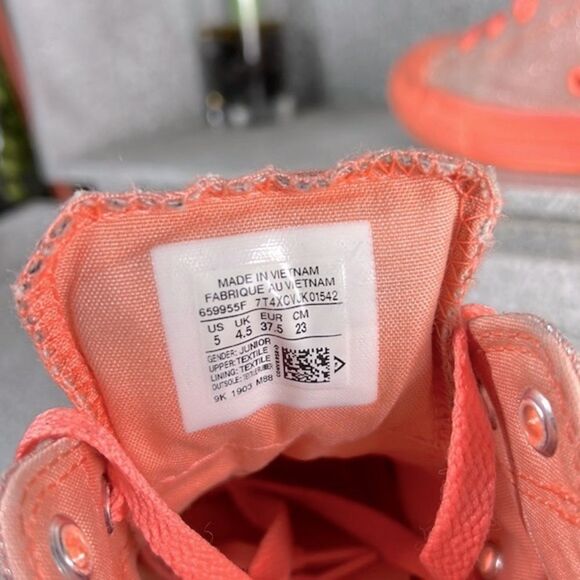 Converse Chuck Taylor Allstar Madison Ox Crimson Pulse Sneakers Shoes Size 6.5 5 - Picture 9 of 9